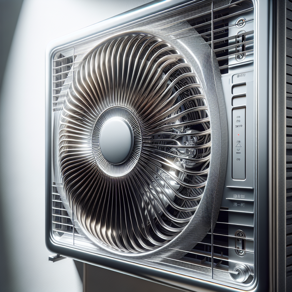 施工後のエアコン内部（新品同様の輝き）